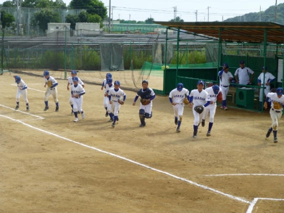 練習試合を行いました